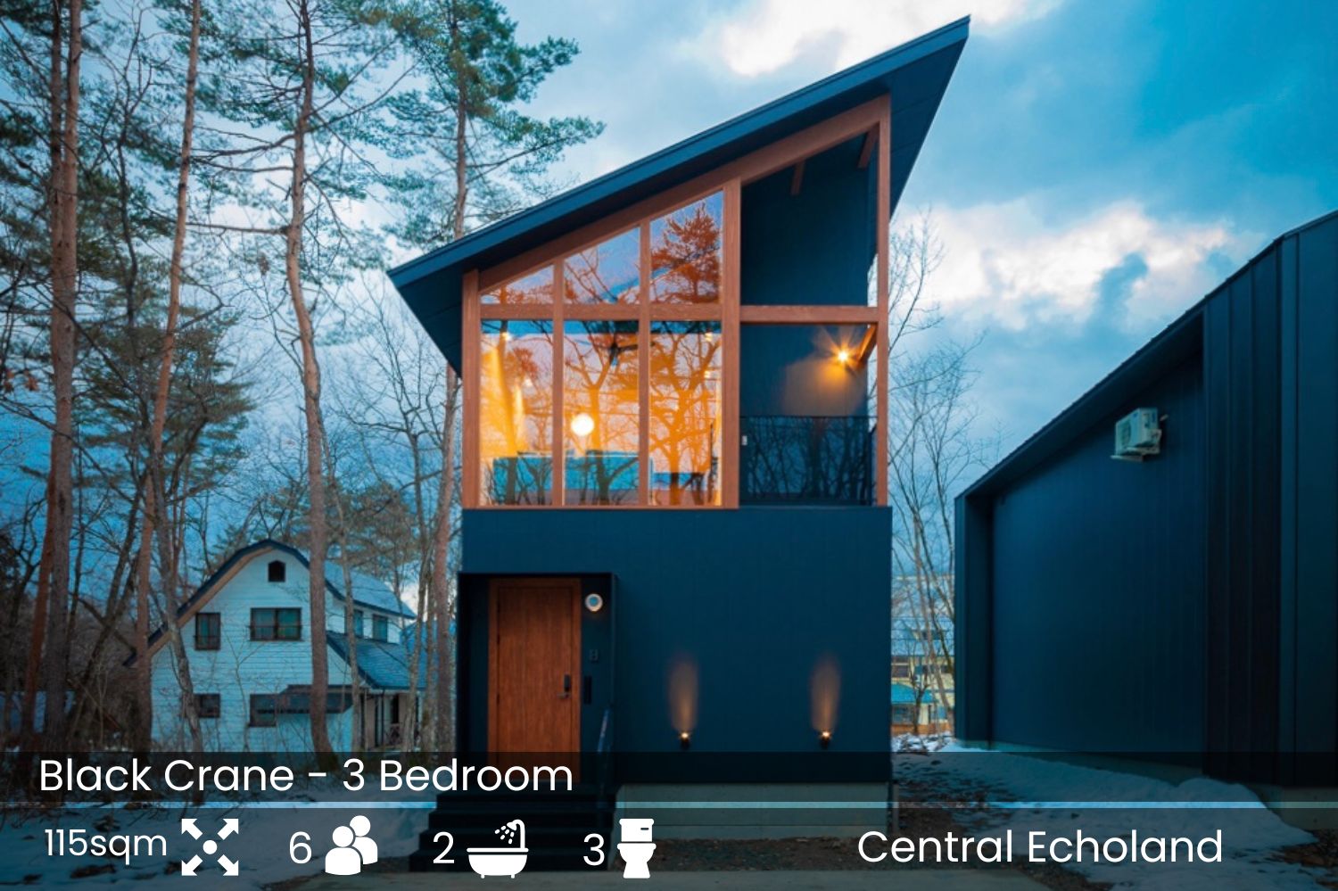 Black Crane - Luxury Hakuba Accommodation 1