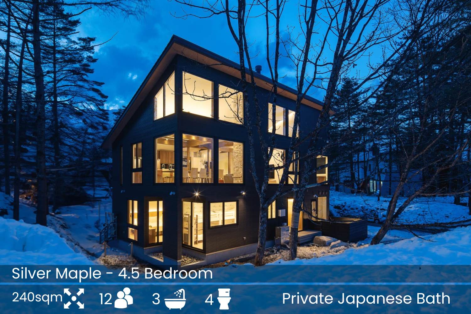 Silver Maple Chalet - Luxury Hakuba Accommodation 1