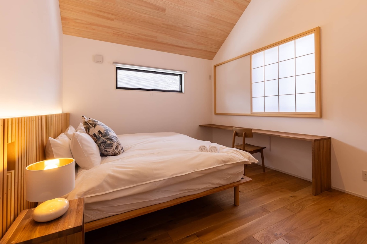 Hinoki Chalet Luxury Accommodation Chalet Bedroom Chalet 12