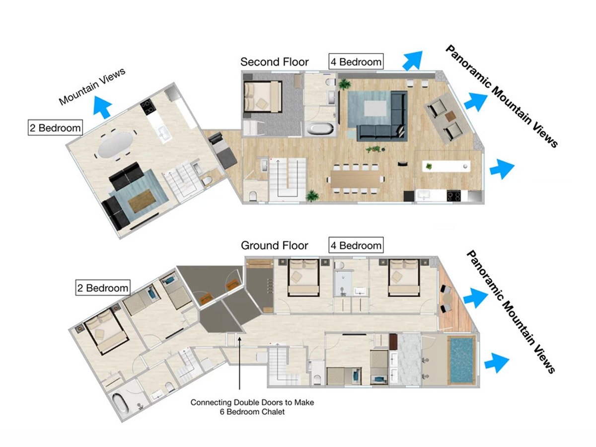 hakuba white fox alpinarc chalet echoland accommodation