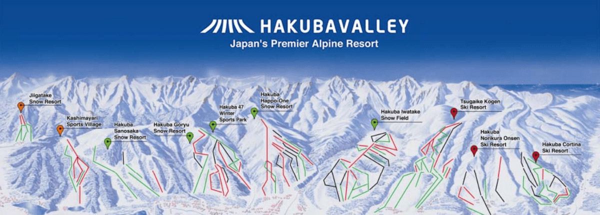 hakuba valley resort map