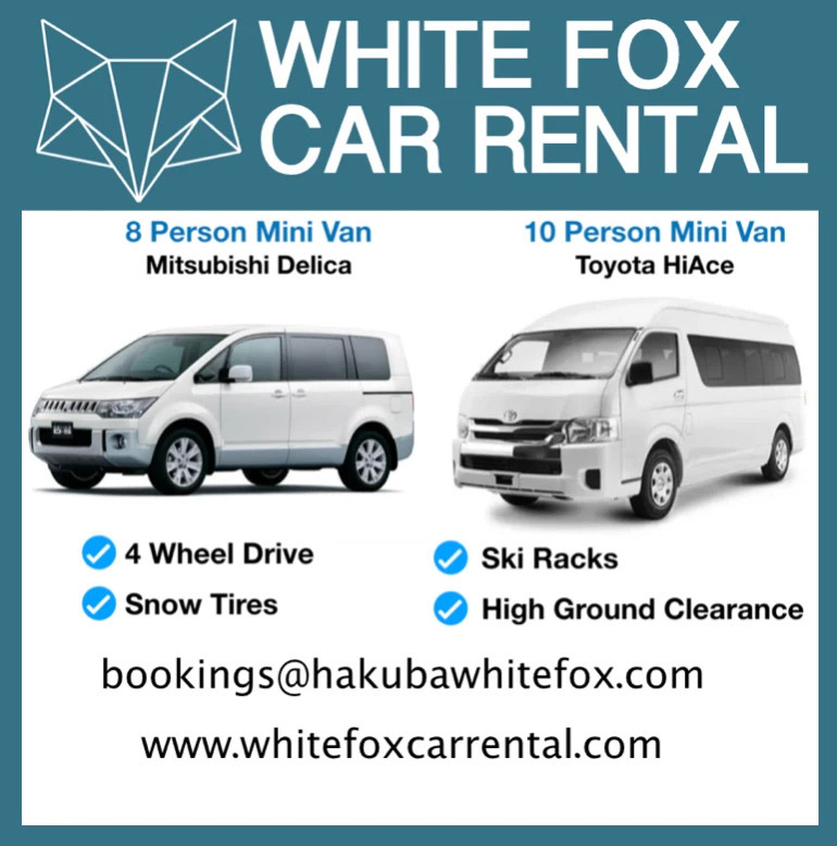 white fox car rental hakuba